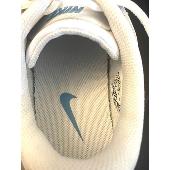 Nike Womens Musique 4 Sz 8 White Leather Dancing Shoes Lace Up Low Top Sneakers - Picture 6 of 11